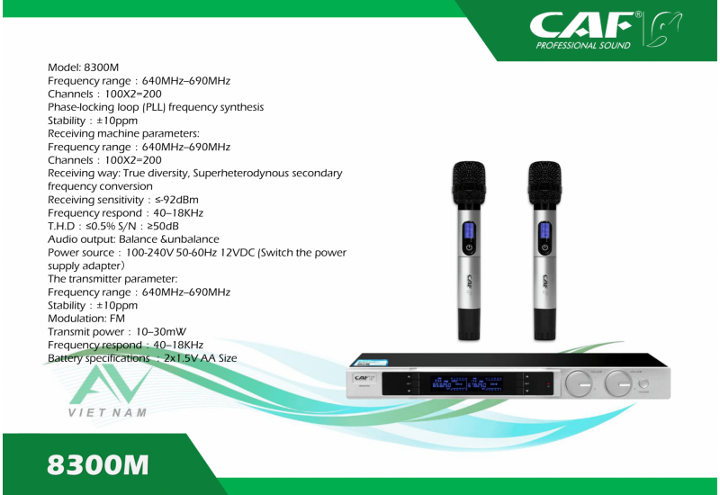 CAF 8300M