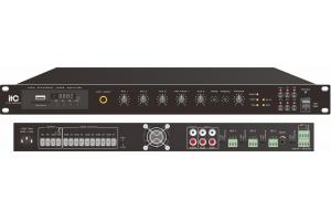 Amply 5 vùng loa ITC TI-B240DTB 240W, phát nhạc MP3, FM, Bluettooth