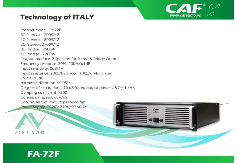 CAF FA-72F