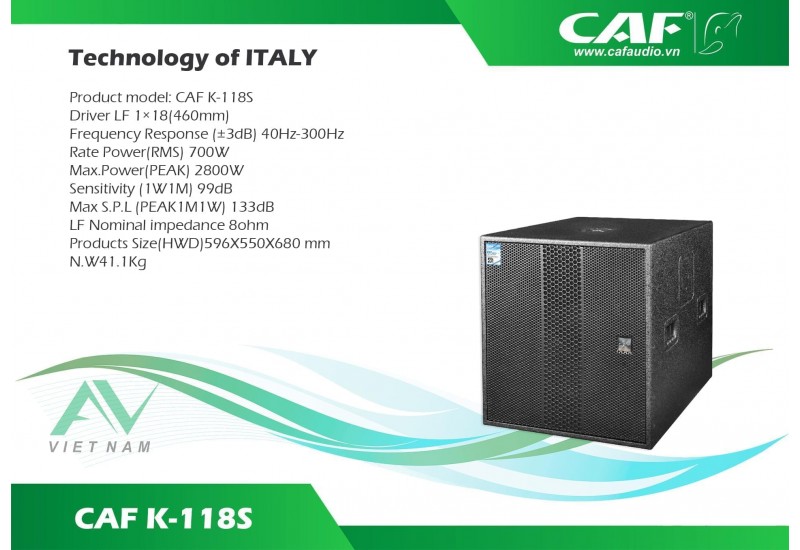 CAF K-118S
