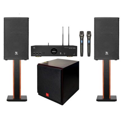 Bộ Dàn Karaoke Gia Đình Amply Tích Hợp 3 Trong 1 SL-02