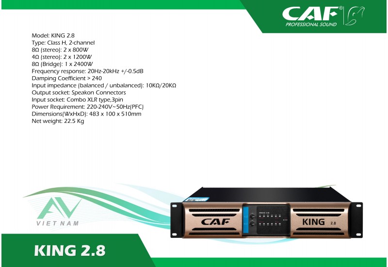 CAF KING 2.8