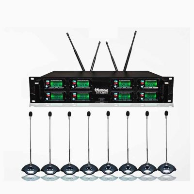 Micro cổ ngỗng không dây 8 mic Bosa DL 88