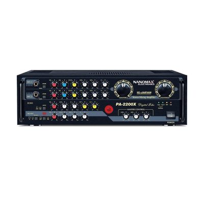 Amply karaoke Nanomax PA 2200X