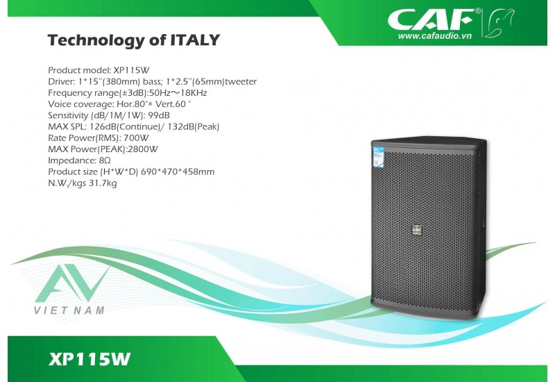 XP115W