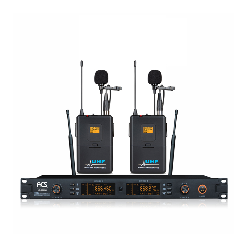 Micro không dây cài tai ACS UR-9002C